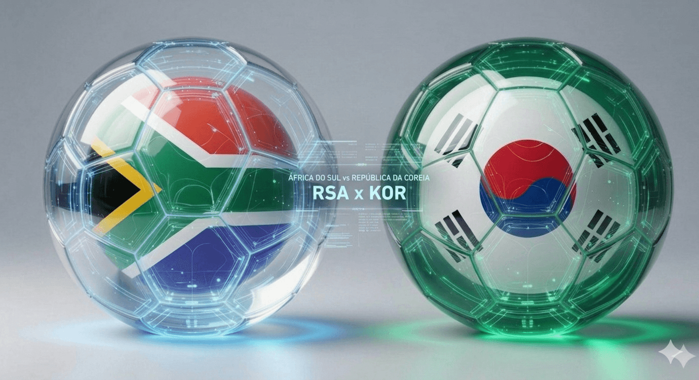 África do Sul vs República da Coreia: Horário e Grupo A Copa 2026